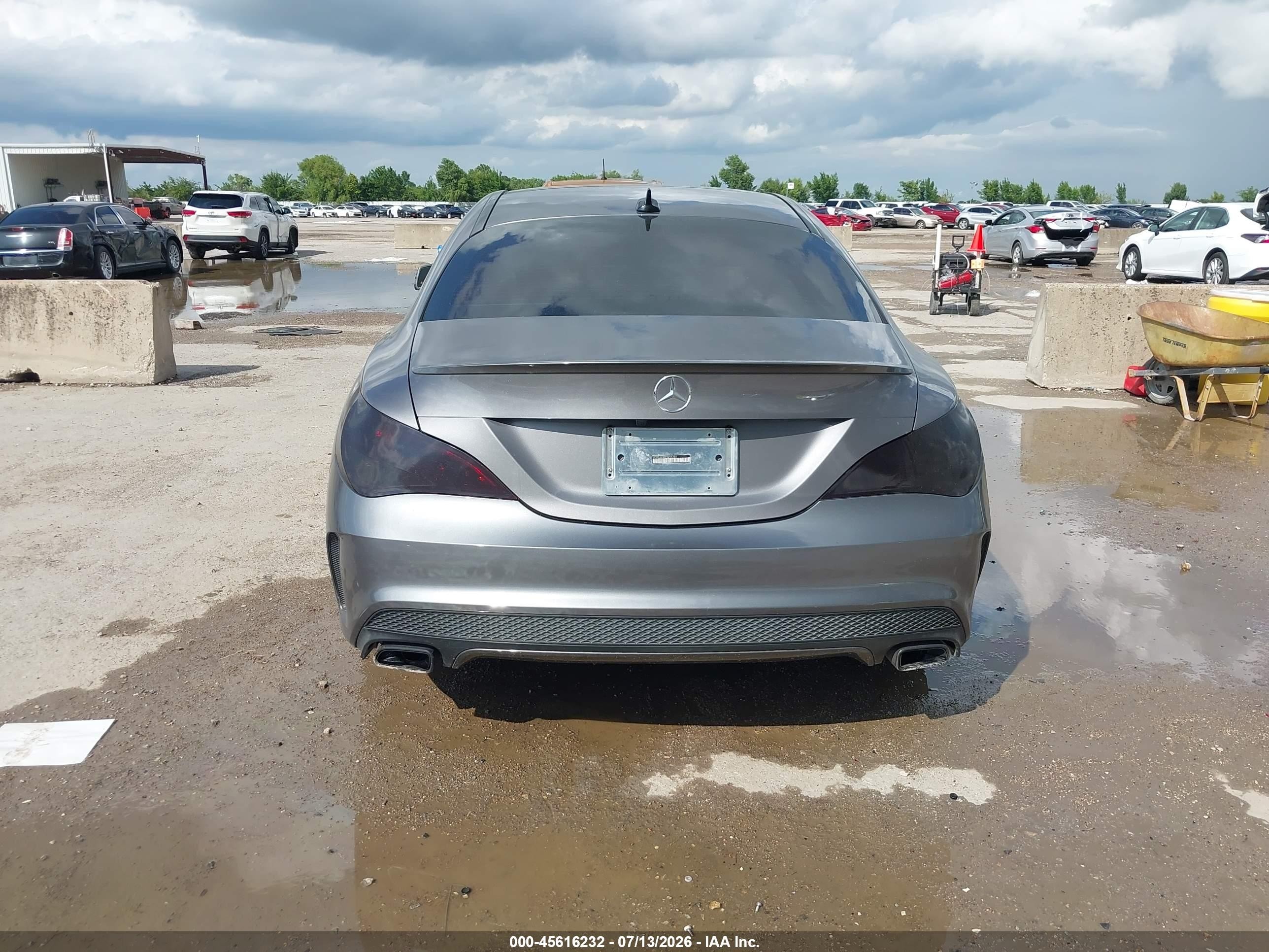 2015 Mercedes-benz Cla 250 Gray vin: WDDSJ4EB8FN205364