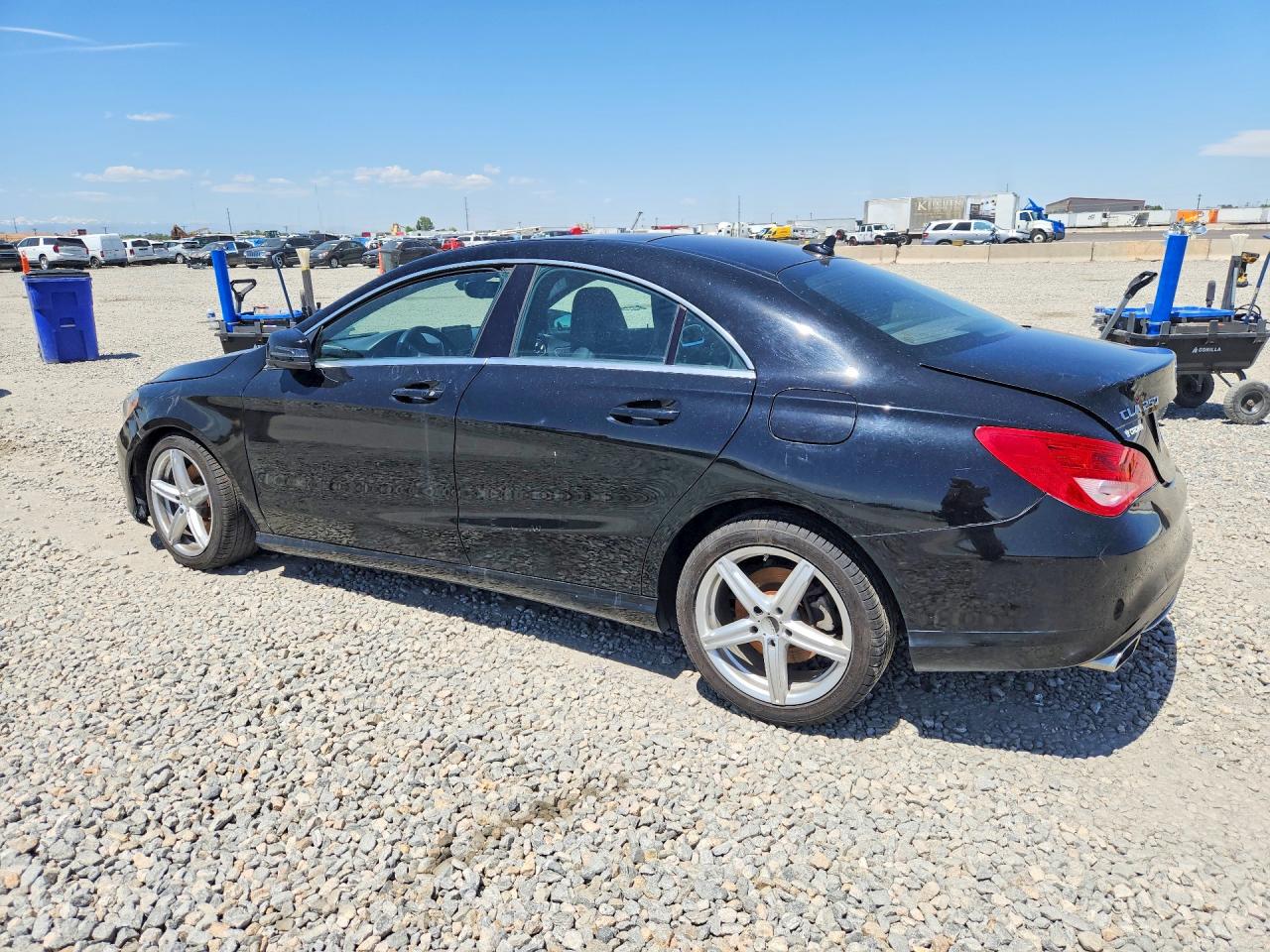 2015 Mercedes-benz Cla 250 Black vin: WDDSJ4EB8FN209608