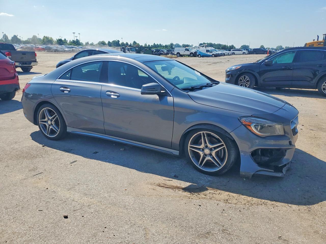 2014 Mercedes-benz Cla 250 Gray vin: WDDSJ4EB9EN028421