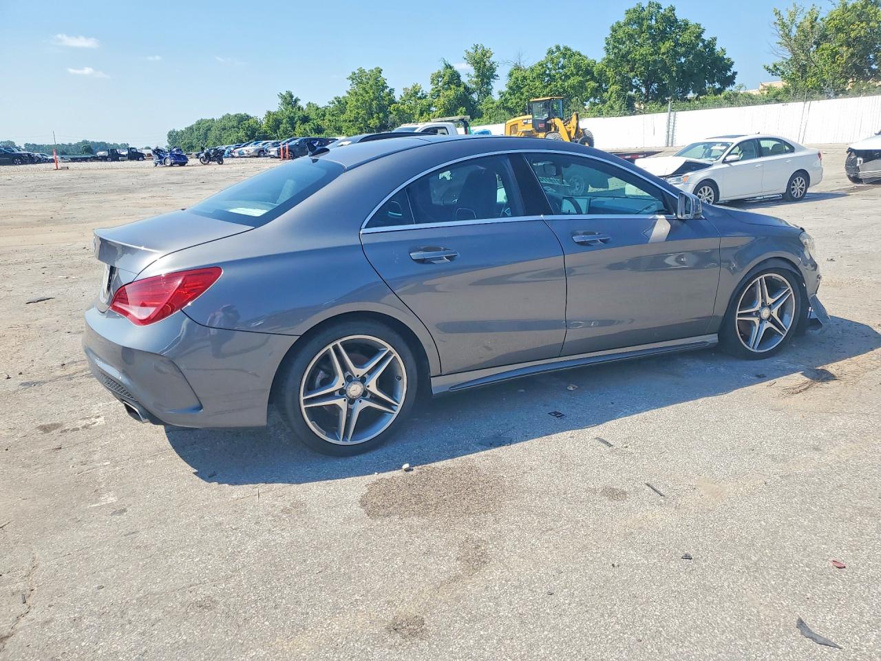 2014 Mercedes-benz Cla 250 Gray vin: WDDSJ4EB9EN028421