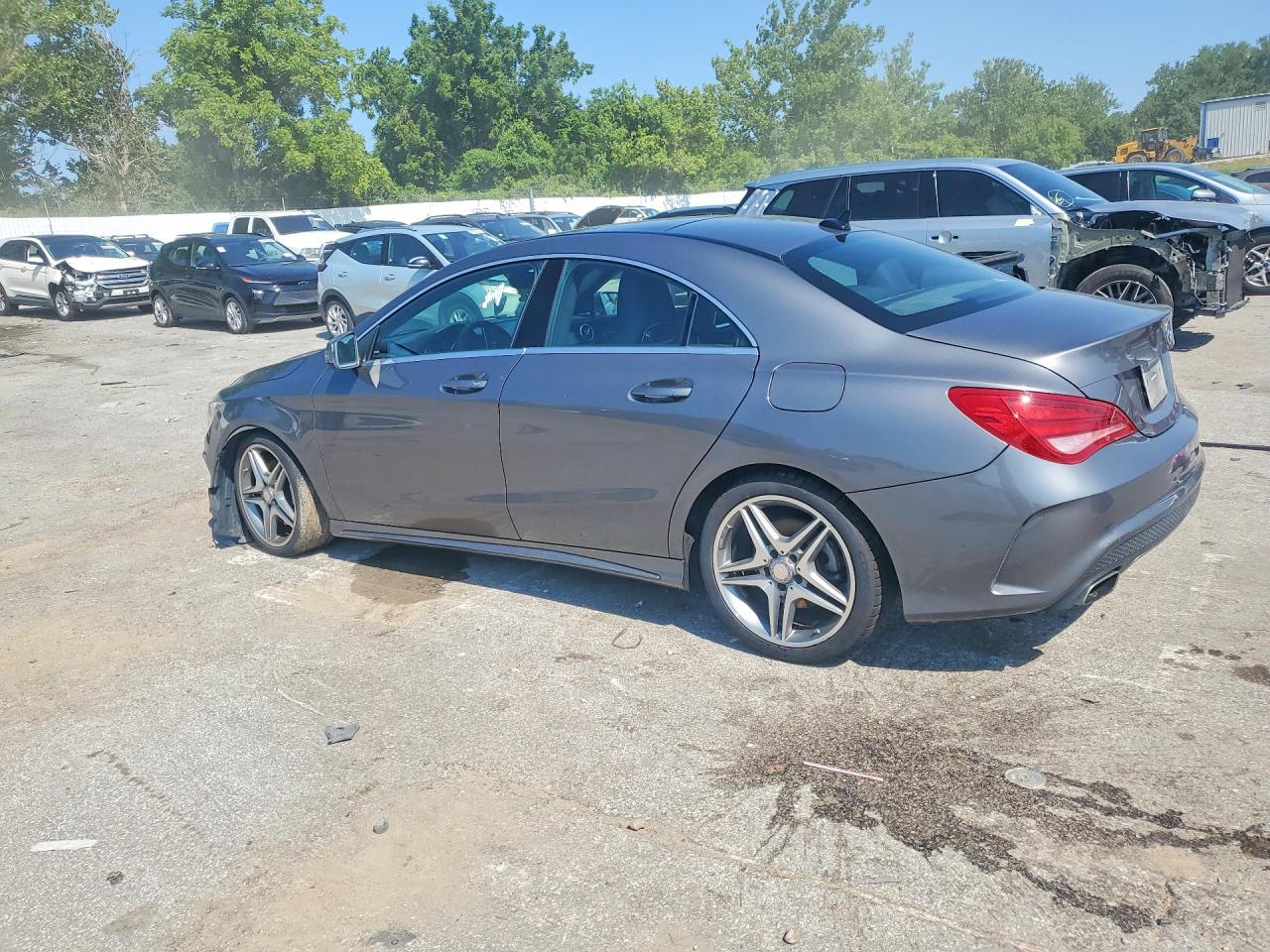 2014 Mercedes-benz Cla 250 Gray vin: WDDSJ4EB9EN028421