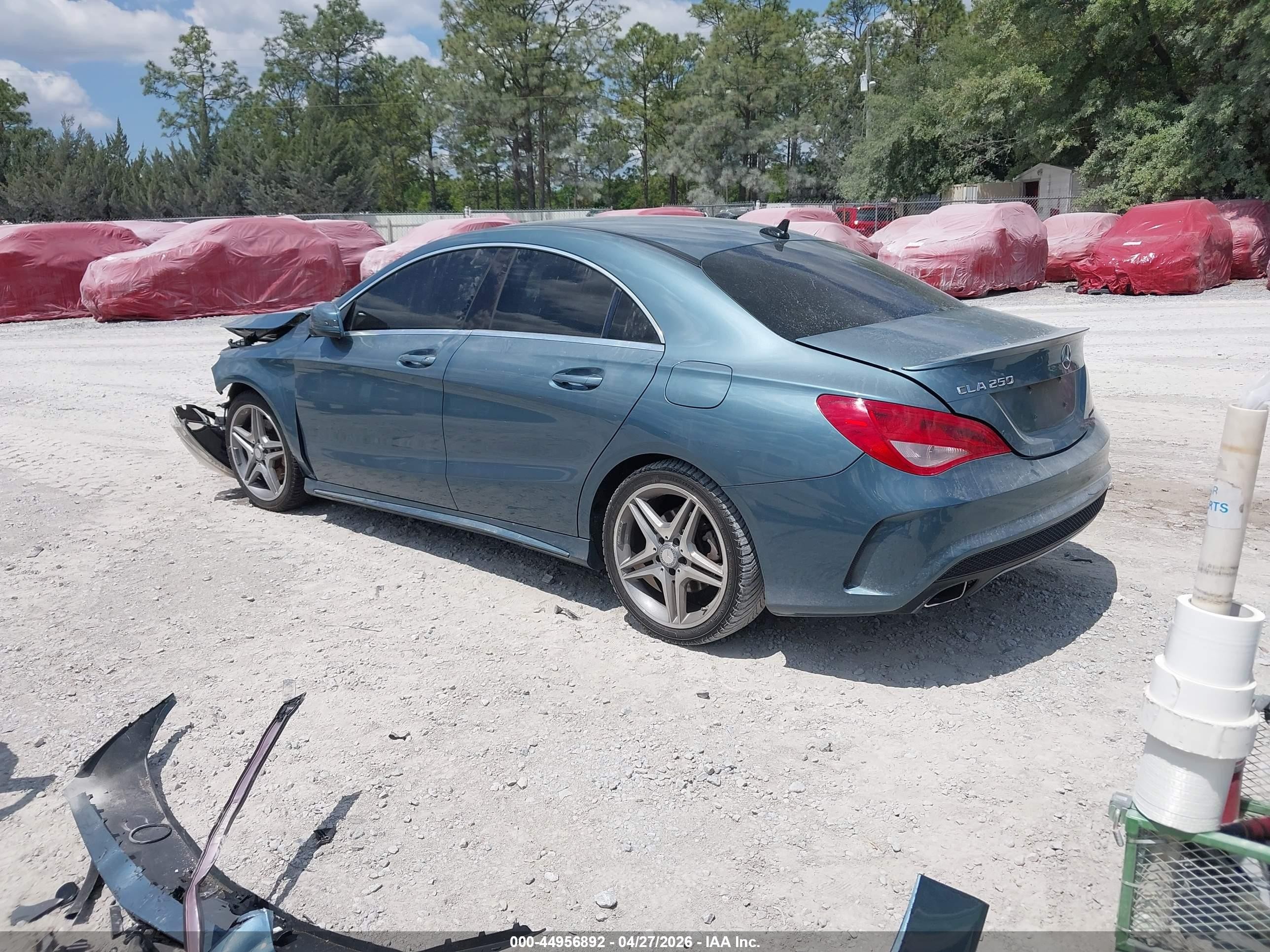 2014 Mercedes-benz Cla 250   Light Blue vin: WDDSJ4EB9EN036213