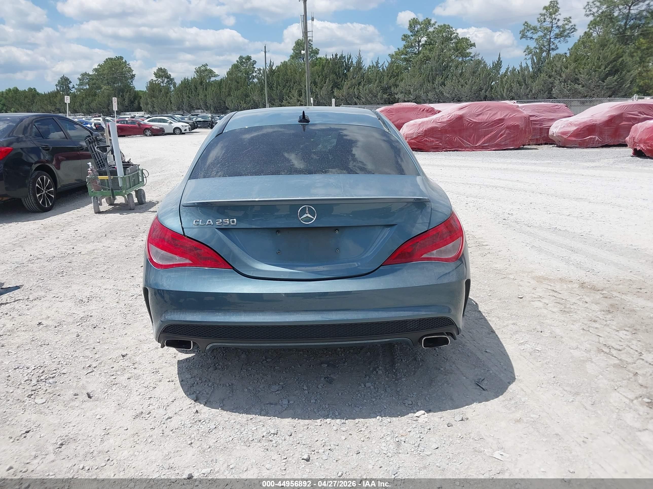 2014 Mercedes-benz Cla 250   Light Blue vin: WDDSJ4EB9EN036213