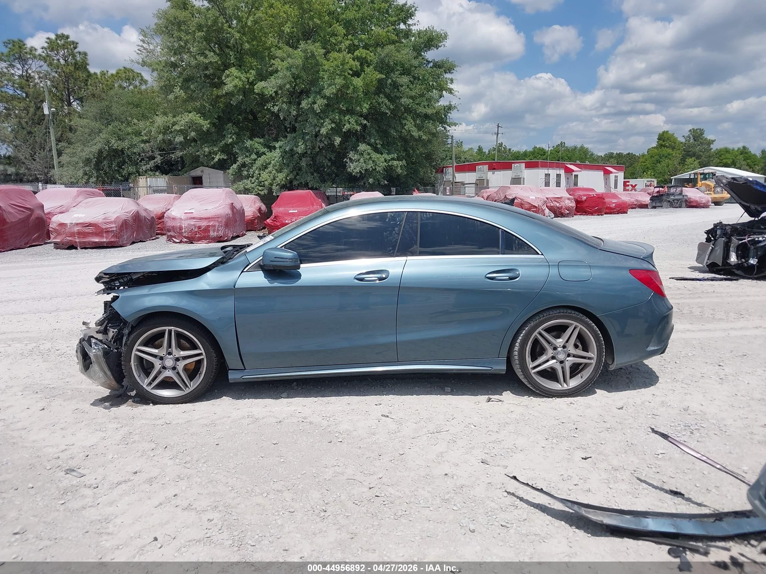 2014 Mercedes-benz Cla 250   Light Blue vin: WDDSJ4EB9EN036213