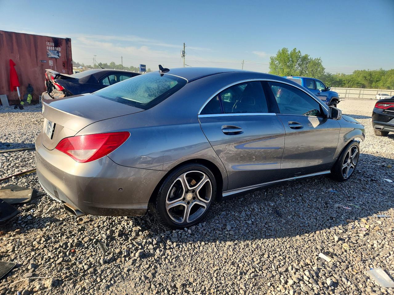 2014 Mercedes-benz Cla 250 Gray vin: WDDSJ4EB9EN048541