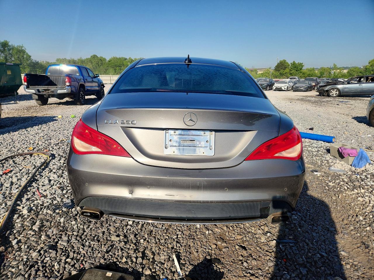 2014 Mercedes-benz Cla 250 Gray vin: WDDSJ4EB9EN048541