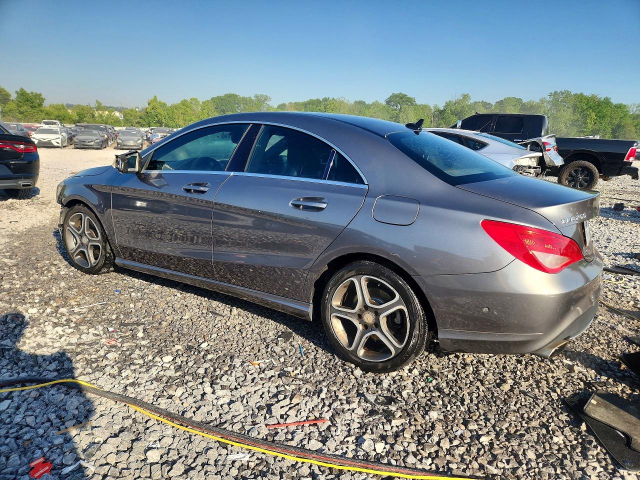 2014 Mercedes-benz Cla 250 Gray vin: WDDSJ4EB9EN048541