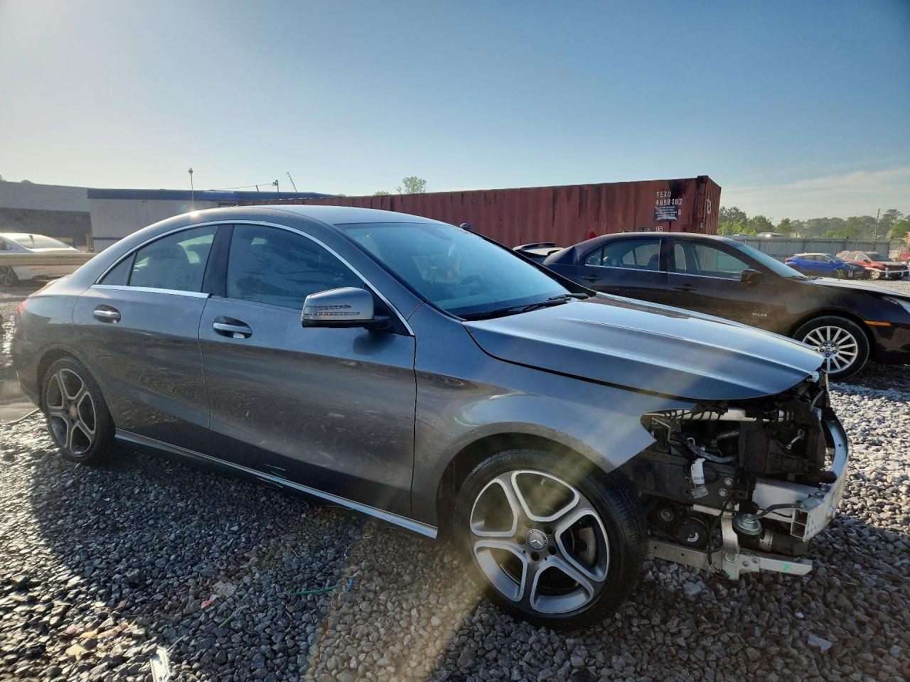 2014 Mercedes-benz Cla 250 Gray vin: WDDSJ4EB9EN048541