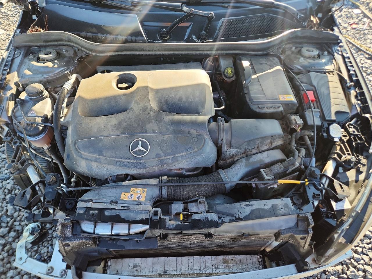 2014 Mercedes-benz Cla 250 Gray vin: WDDSJ4EB9EN048541