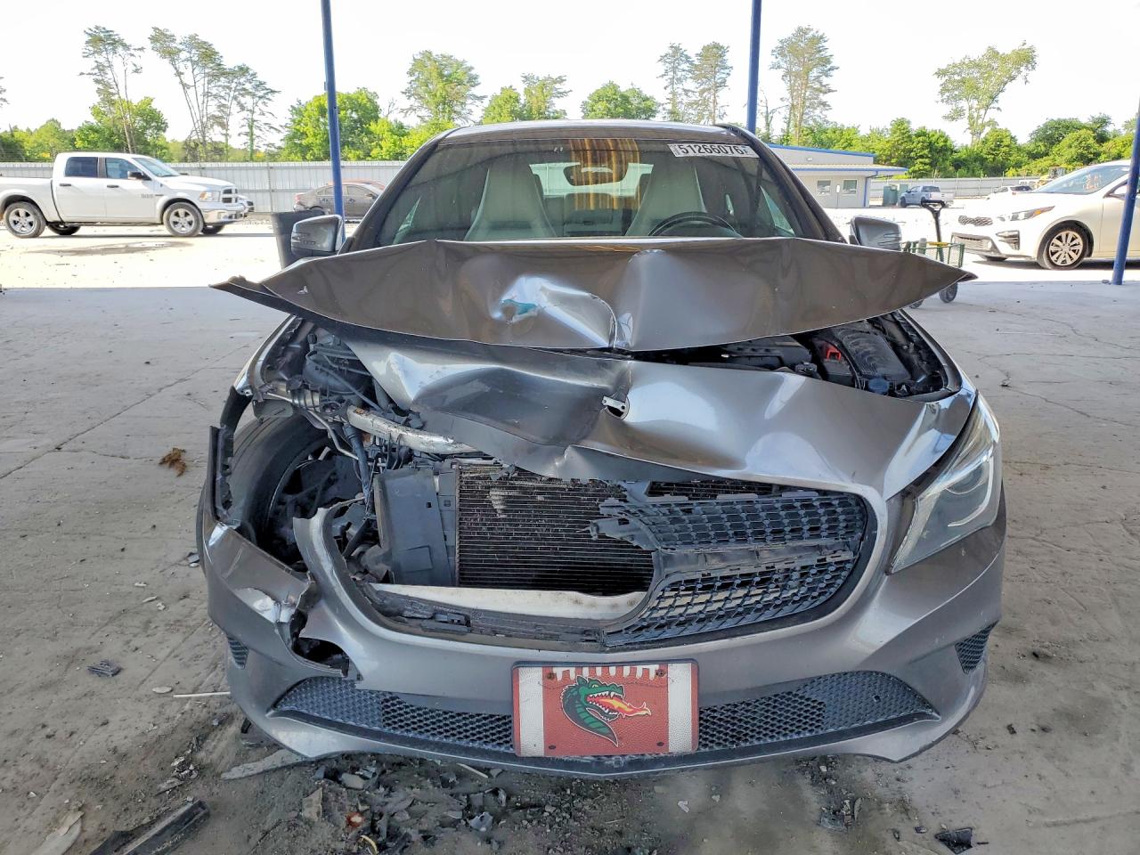 2014 Mercedes-benz Cla 250 Gray vin: WDDSJ4EB9EN144752