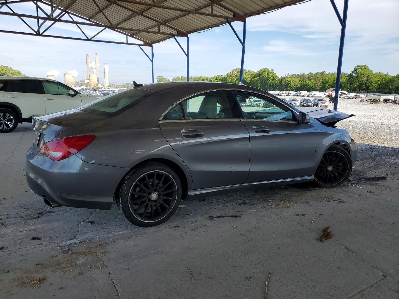 2014 Mercedes-benz Cla 250 Gray vin: WDDSJ4EB9EN144752