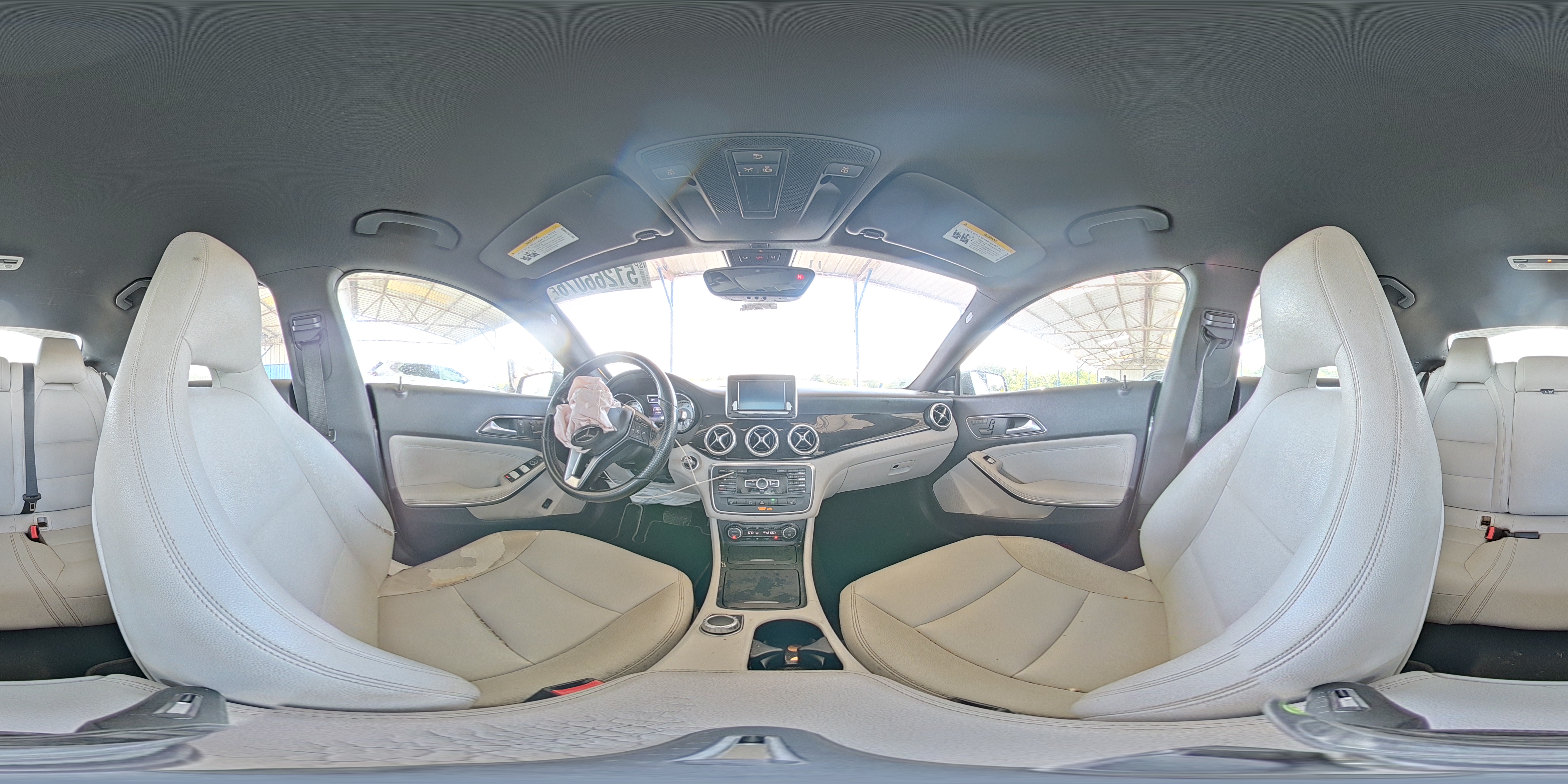 2014 Mercedes-benz Cla 250 Gray vin: WDDSJ4EB9EN144752