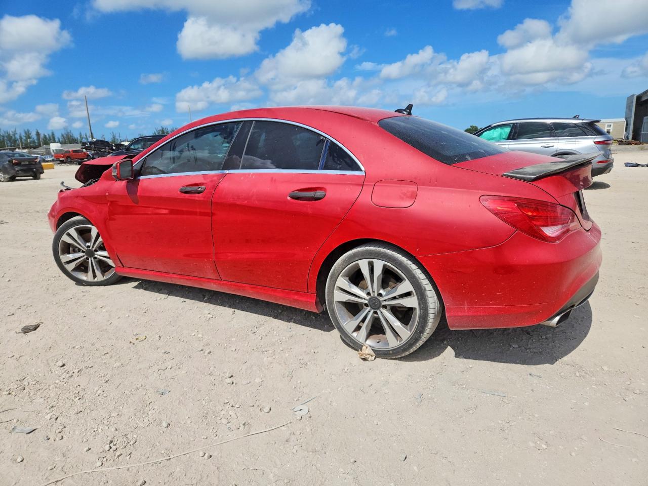 2014 Mercedes-benz Cla 250 Red vin: WDDSJ4EB9EN156996