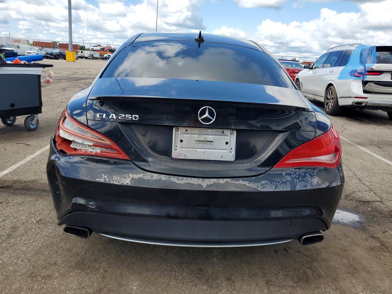2015 Mercedes-benz Cla 250 Черный vin: WDDSJ4EB9FN164033
