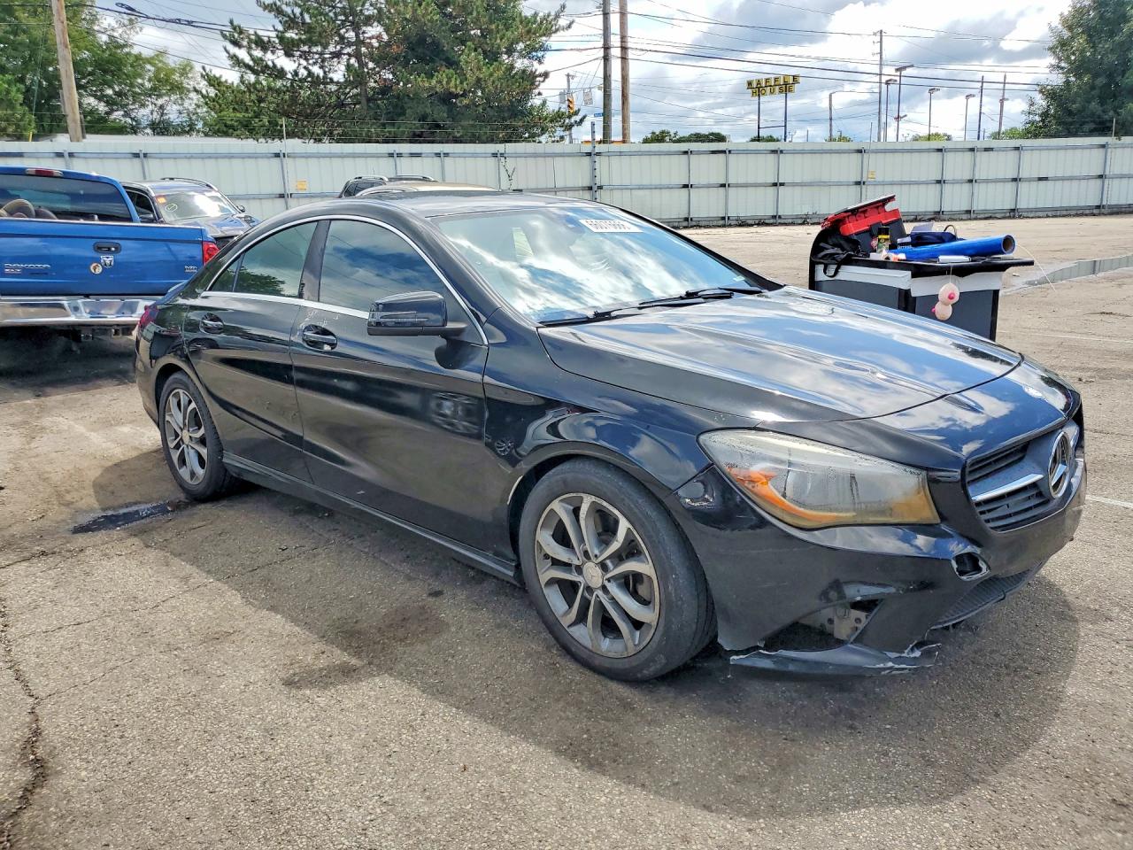 2015 Mercedes-benz Cla 250 Черный vin: WDDSJ4EB9FN164033
