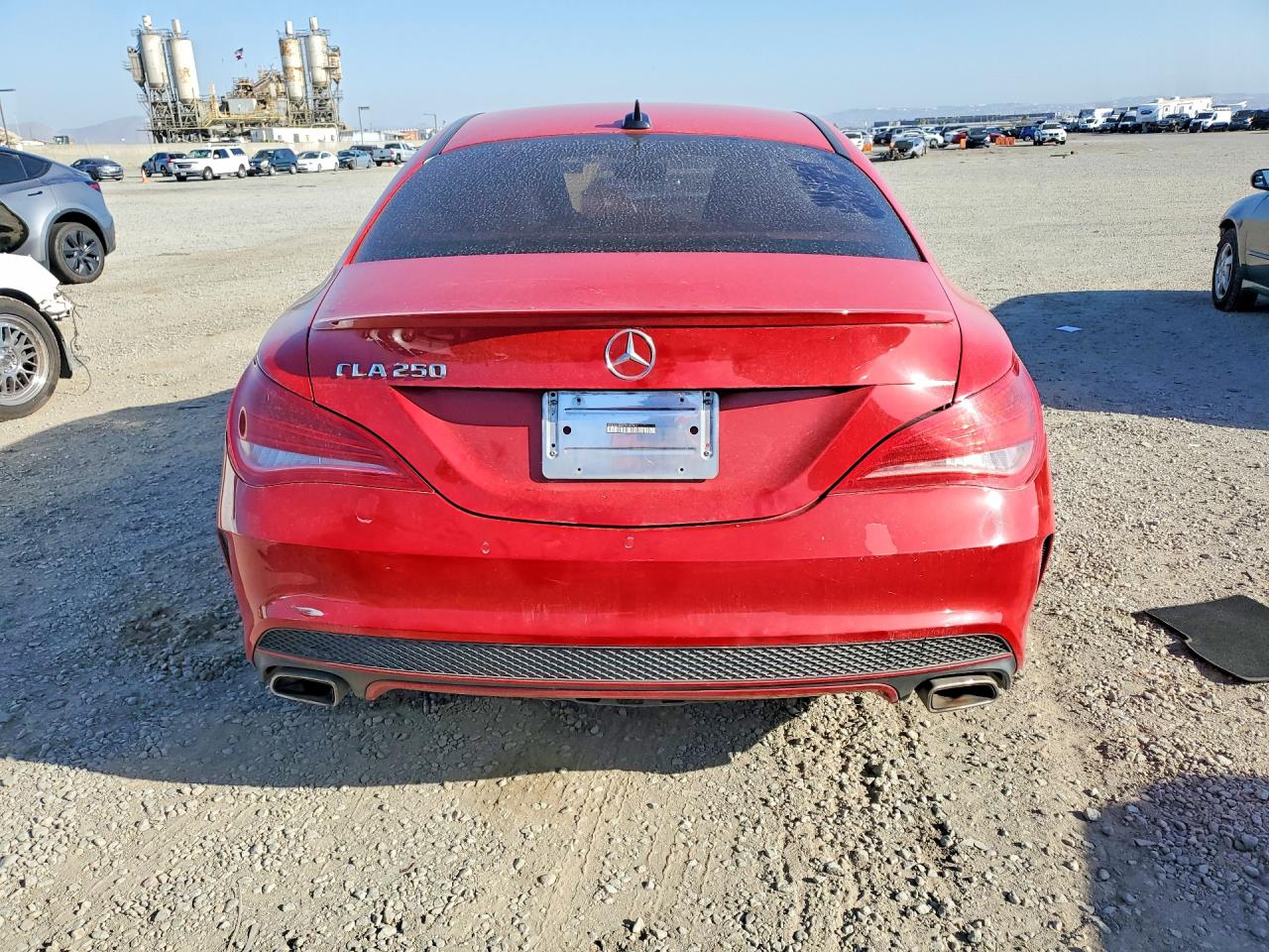 2015 Mercedes-benz Cla 250 Red vin: WDDSJ4EB9FN187411
