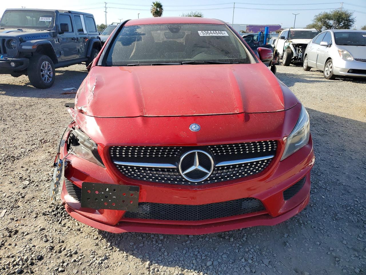 2015 Mercedes-benz Cla 250 Red vin: WDDSJ4EB9FN187411