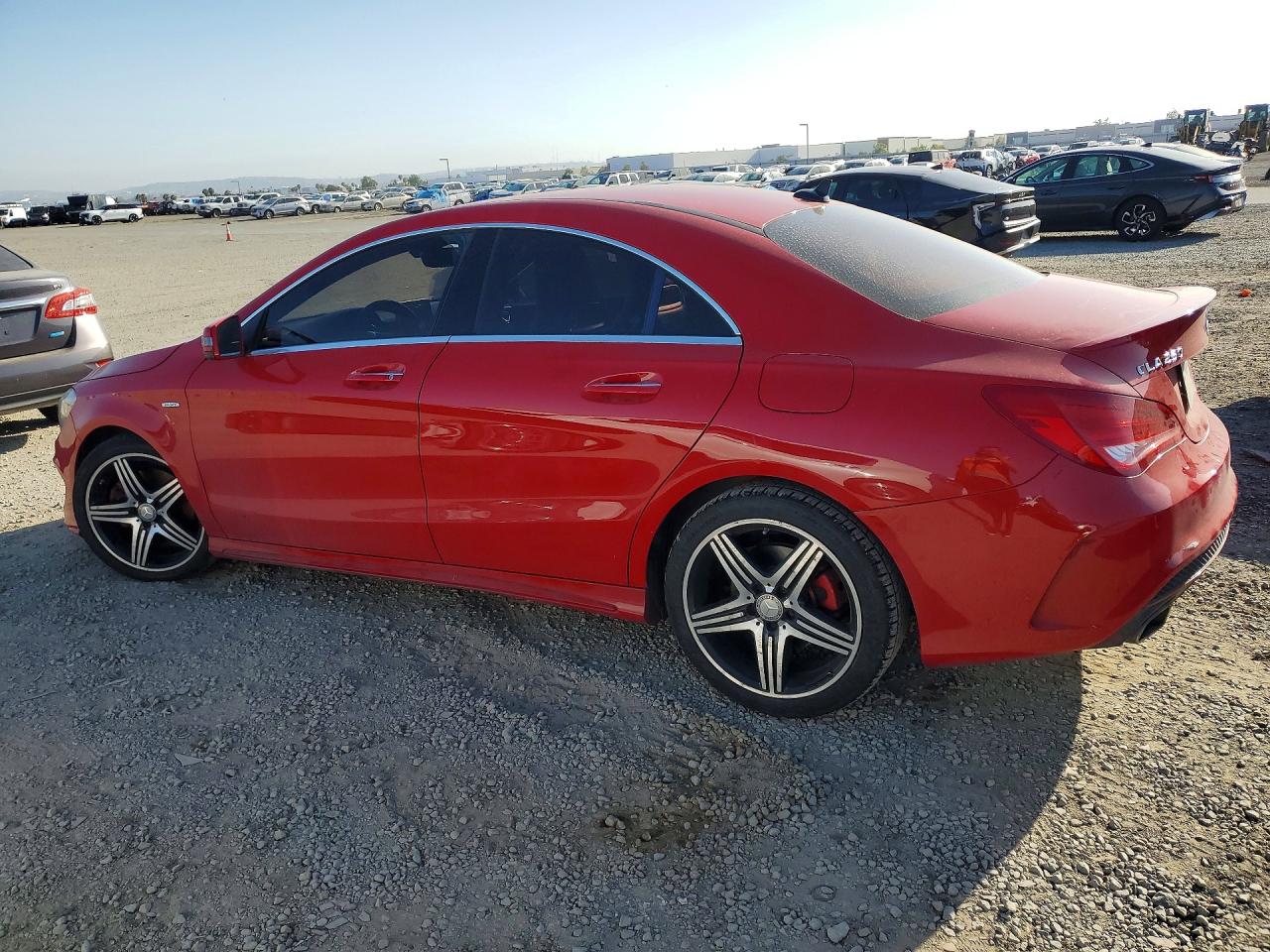 2015 Mercedes-benz Cla 250 Red vin: WDDSJ4EB9FN187411