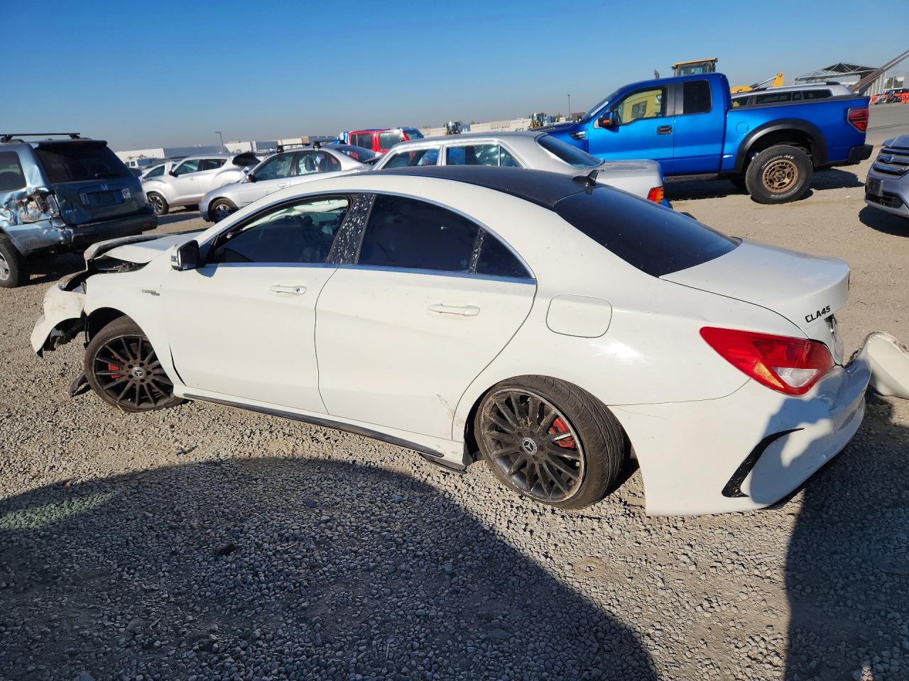 2015 Mercedes-benz Cla 250 White vin: WDDSJ4EB9FN187487