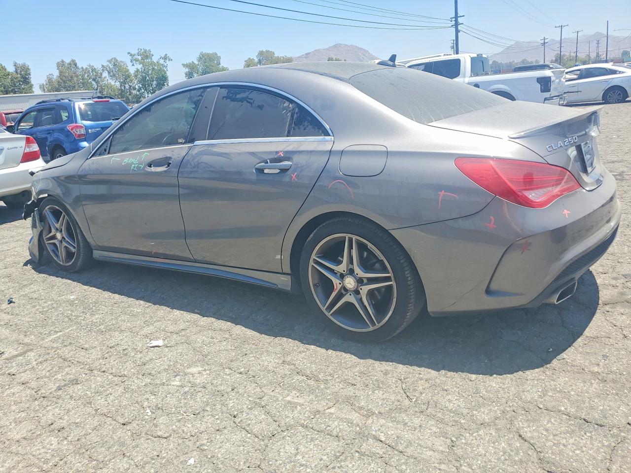 2015 Mercedes-benz Cla 250 Gray vin: WDDSJ4EB9FN241354