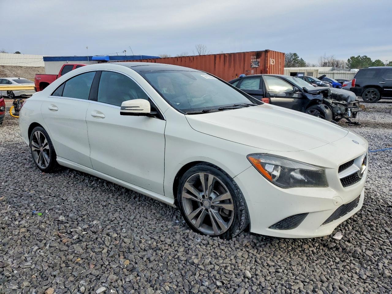 2015 Mercedes-benz Cla 250 White vin: WDDSJ4EB9FN246408