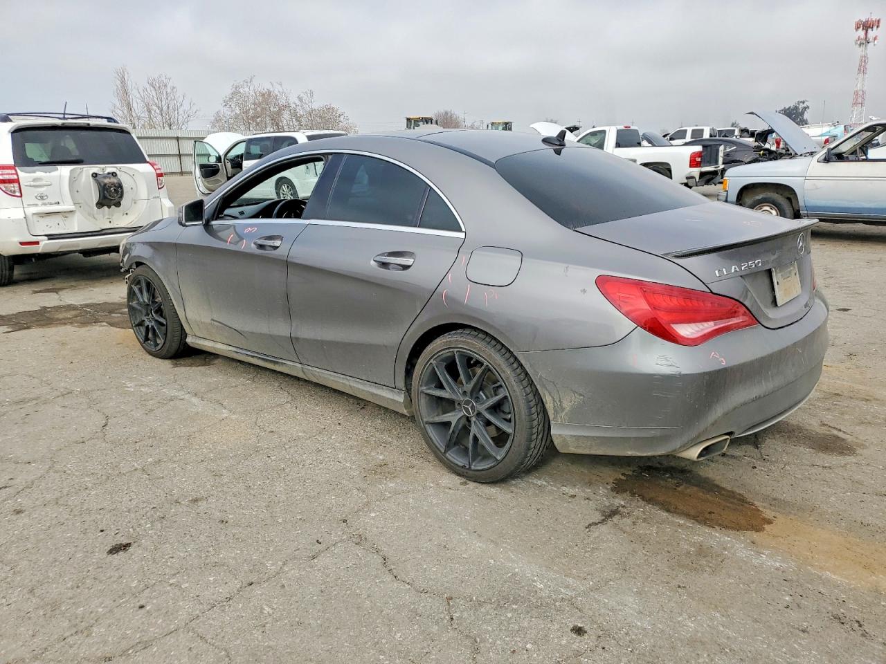 2015 Mercedes-benz Cla 250 Gray vin: WDDSJ4EB9FN272538