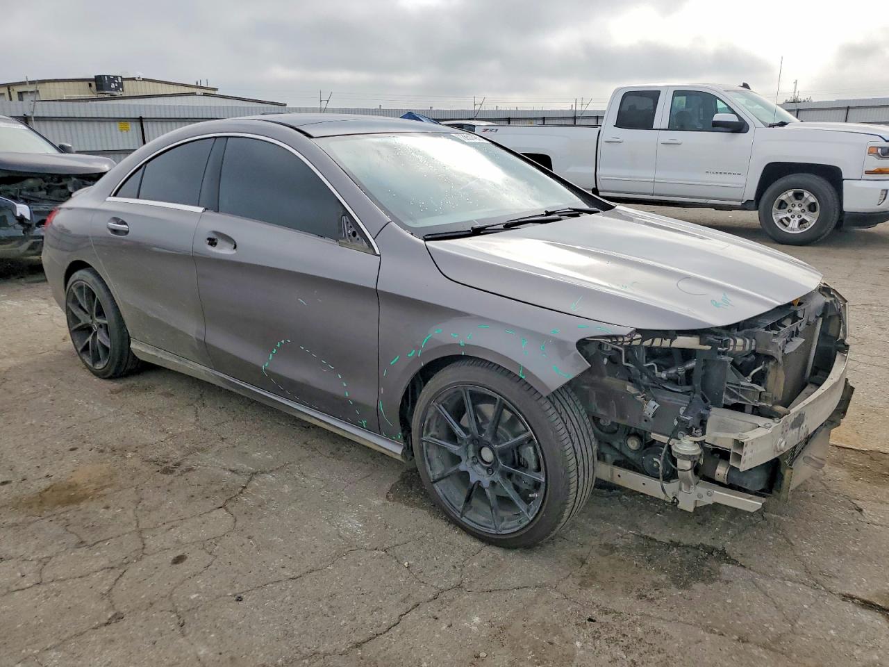 2015 Mercedes-benz Cla 250 Gray vin: WDDSJ4EB9FN272538