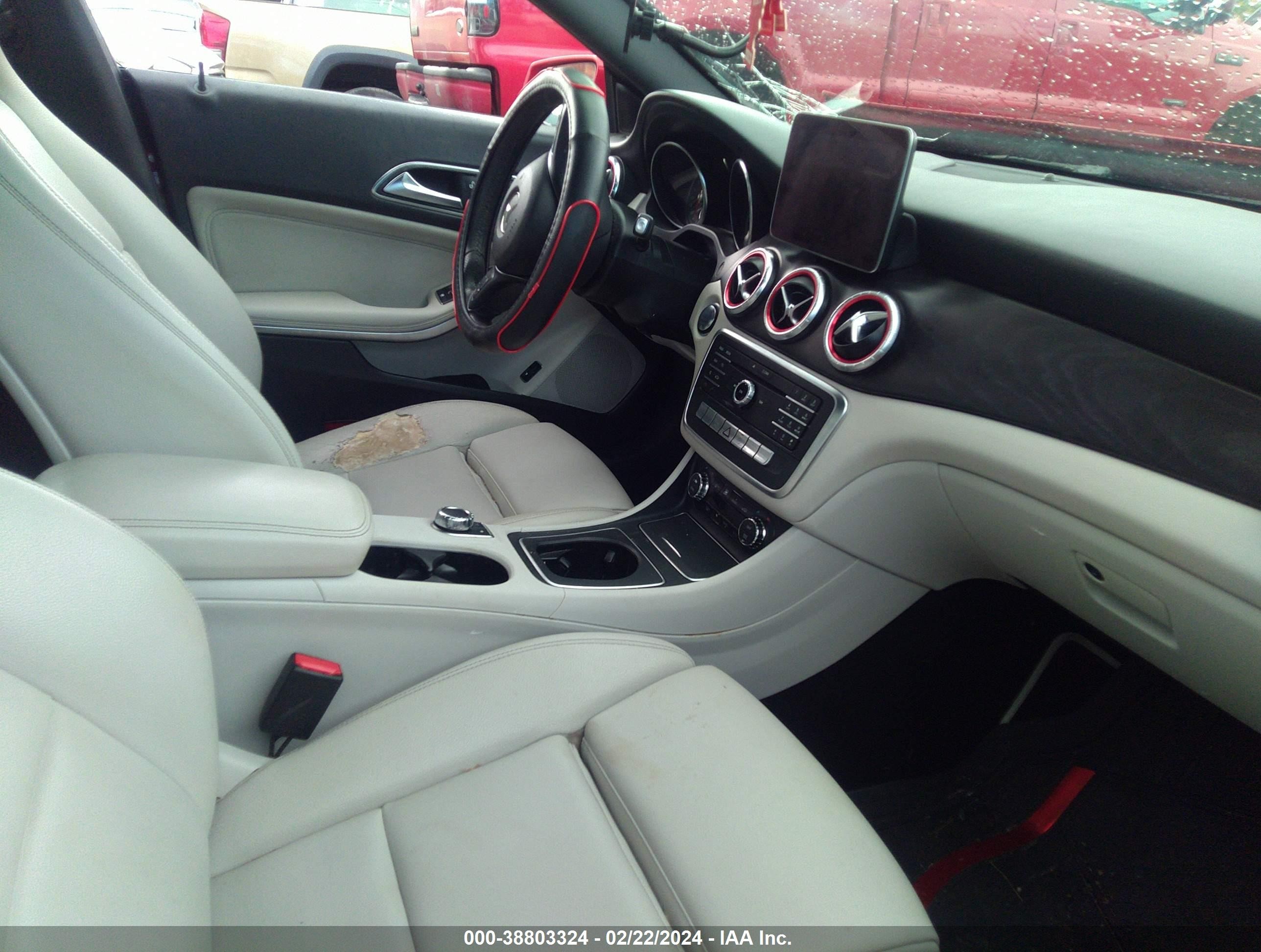 2019 Mercedes-benz Cla 250   Red vin: WDDSJ4EB9KN714079