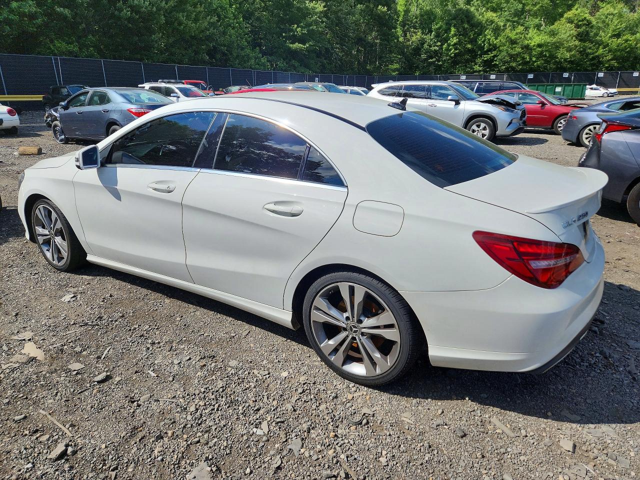 2019 Mercedes-benz Cla 250 White vin: WDDSJ4EB9KN762276
