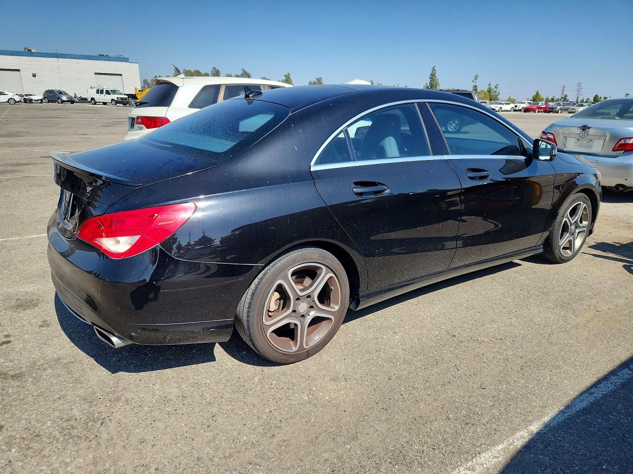 2014 Mercedes-benz Cla 250 Black vin: WDDSJ4EBXEN054316
