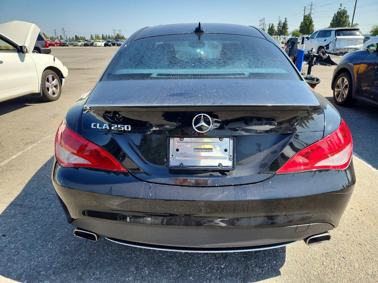 2014 Mercedes-benz Cla 250 Black vin: WDDSJ4EBXEN054316