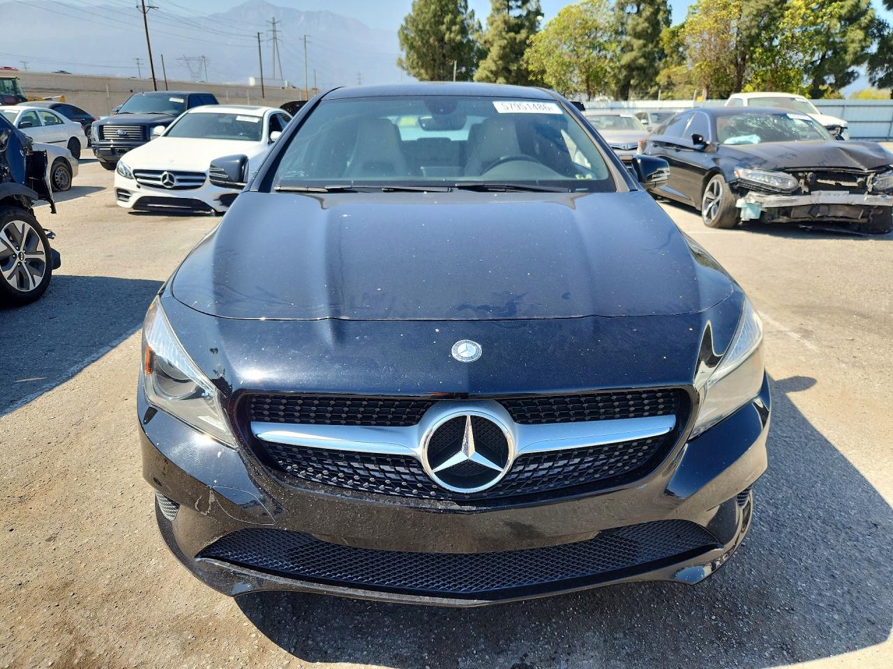 2014 Mercedes-benz Cla 250 Black vin: WDDSJ4EBXEN054316
