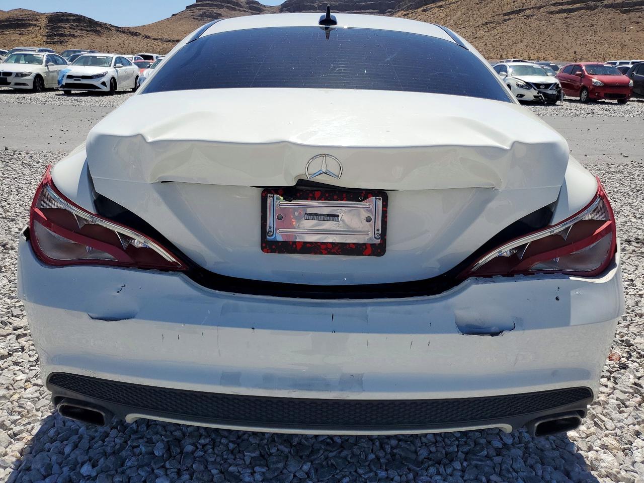 2014 Mercedes-benz Cla 250 White vin: WDDSJ4EBXEN063596