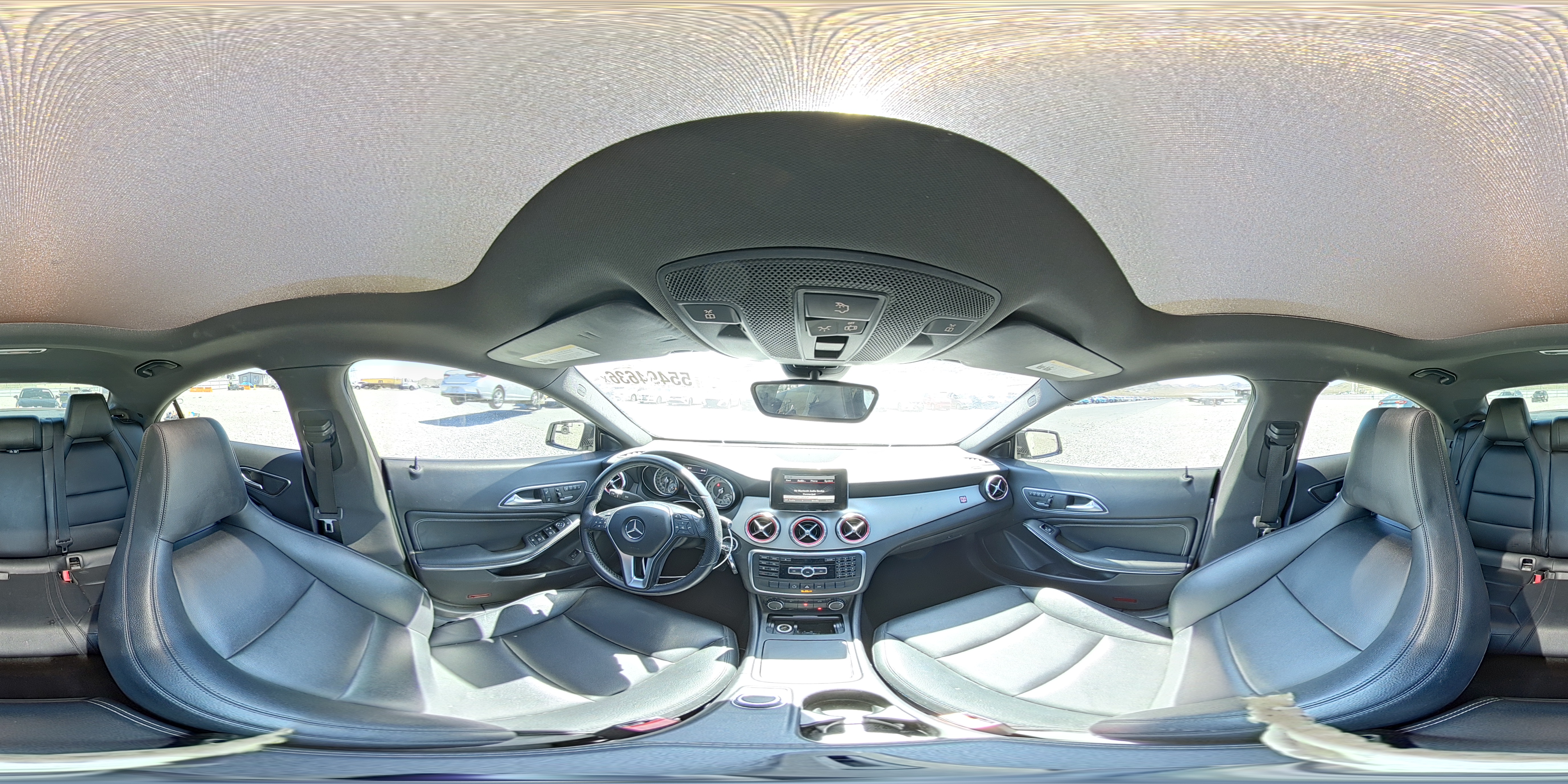 2014 Mercedes-benz Cla 250 White vin: WDDSJ4EBXEN063596