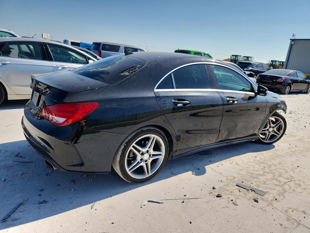 2014 Mercedes-benz Cla 250 Black vin: WDDSJ4EBXEN065056