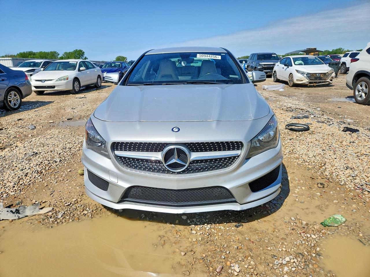 2014 Mercedes-benz Cla 250 Silver vin: WDDSJ4EBXEN066711