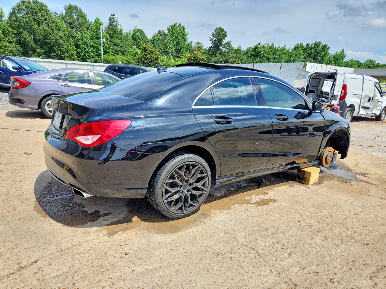 2015 Mercedes-benz Cla 250 Black vin: WDDSJ4EBXFN163389