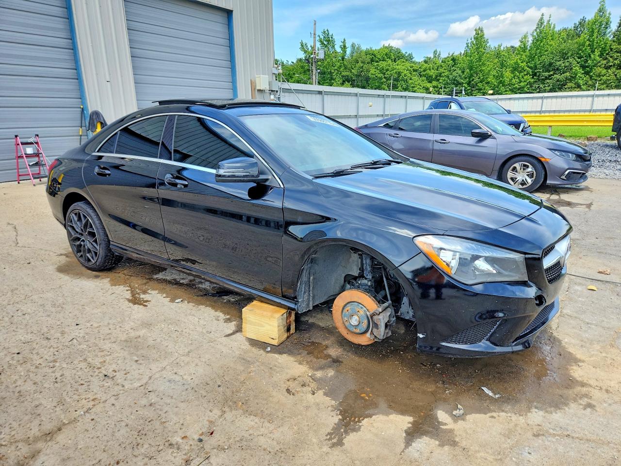 2015 Mercedes-benz Cla 250 Black vin: WDDSJ4EBXFN163389