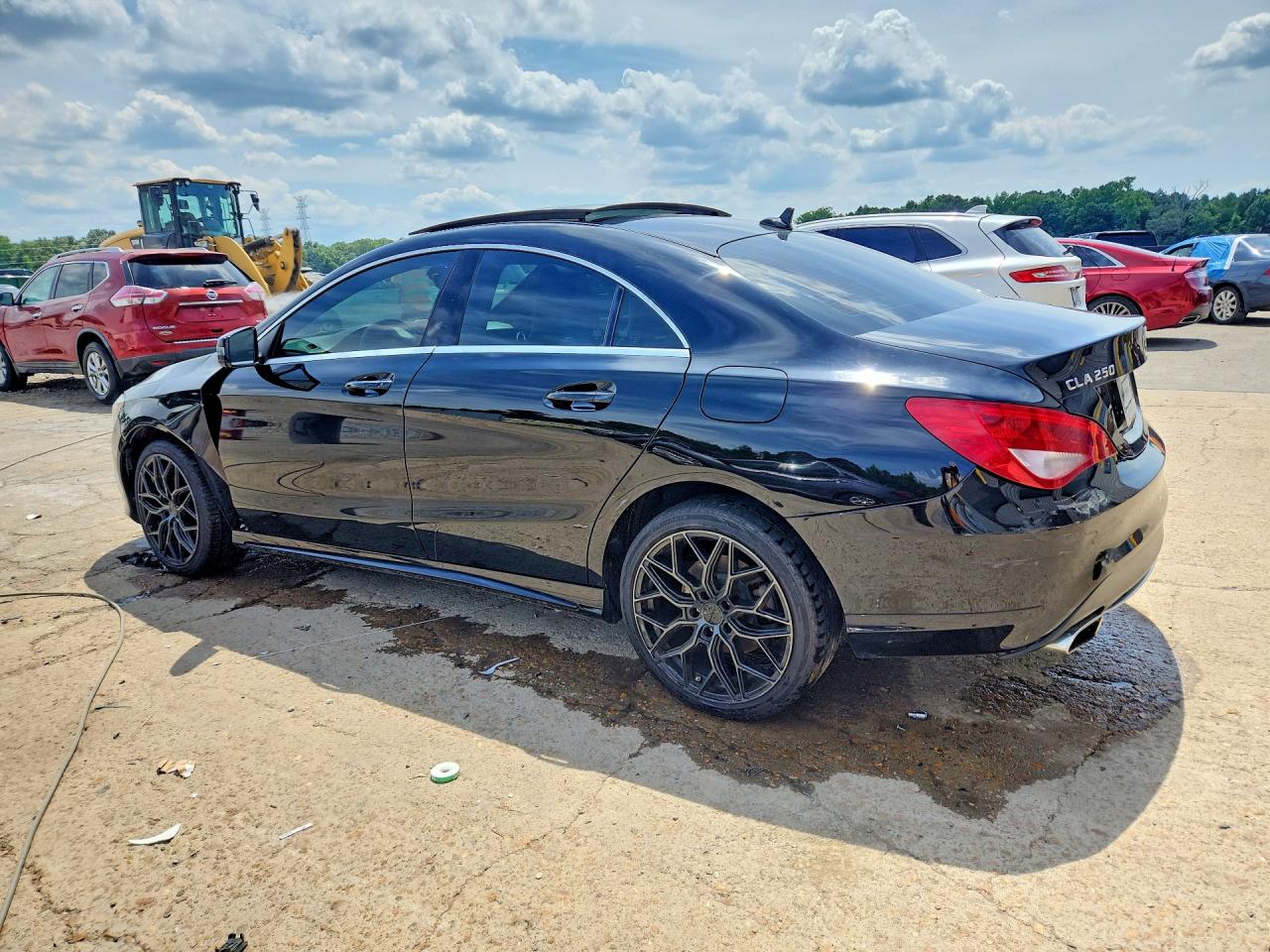 2015 Mercedes-benz Cla 250 Black vin: WDDSJ4EBXFN163389