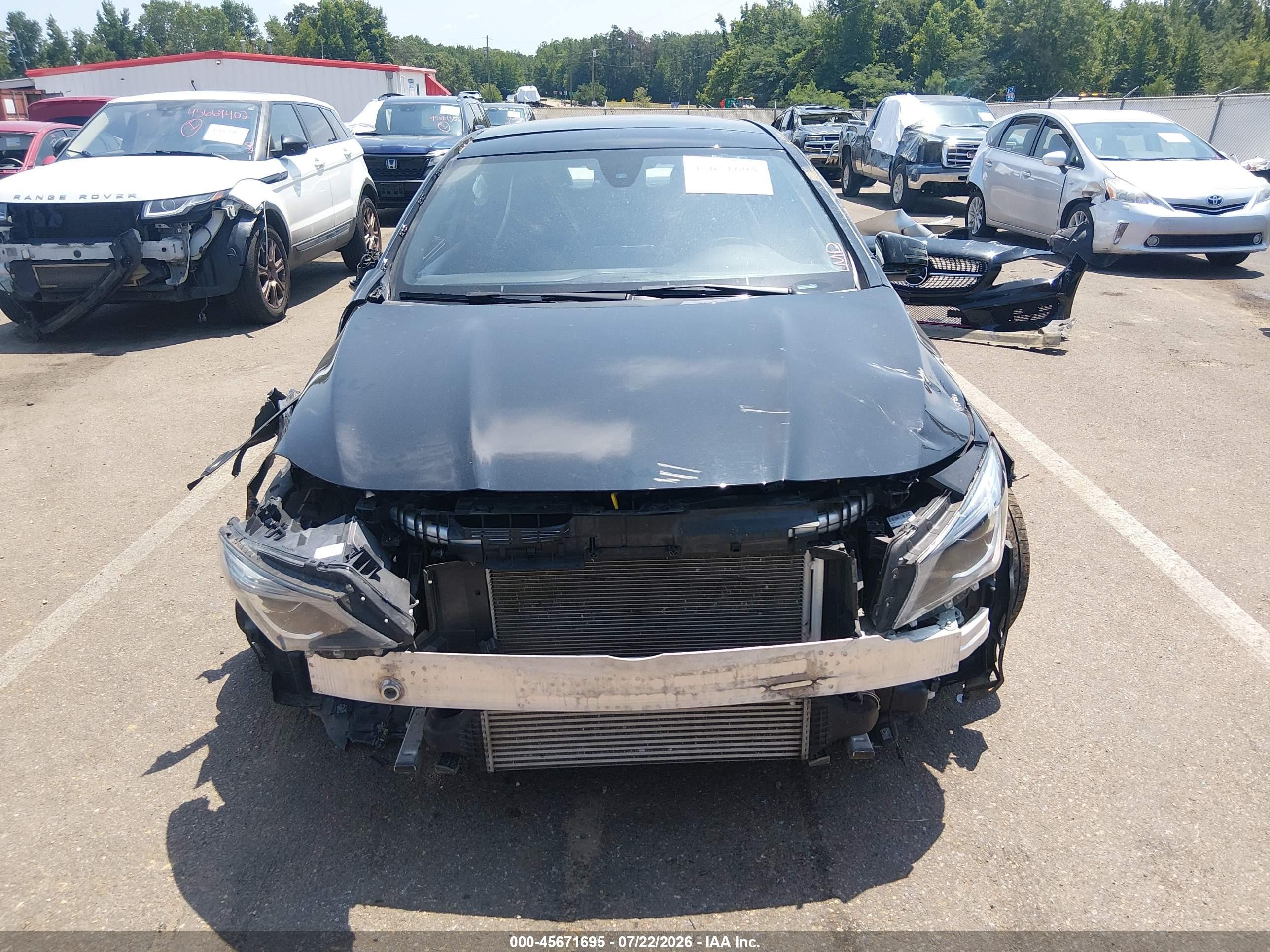 2015 Mercedes-benz Cla 250   Black vin: WDDSJ4EBXFN167491