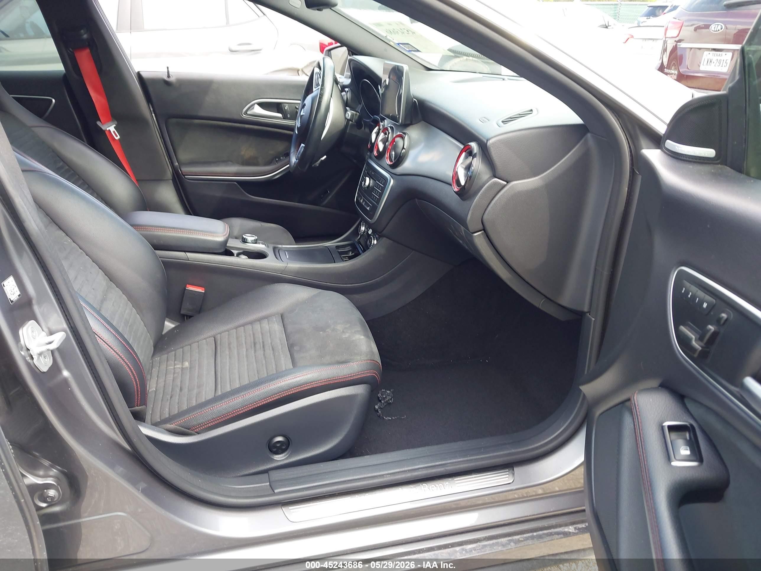 2015 Mercedes-benz Cla 250   Gray vin: WDDSJ4EBXFN170441