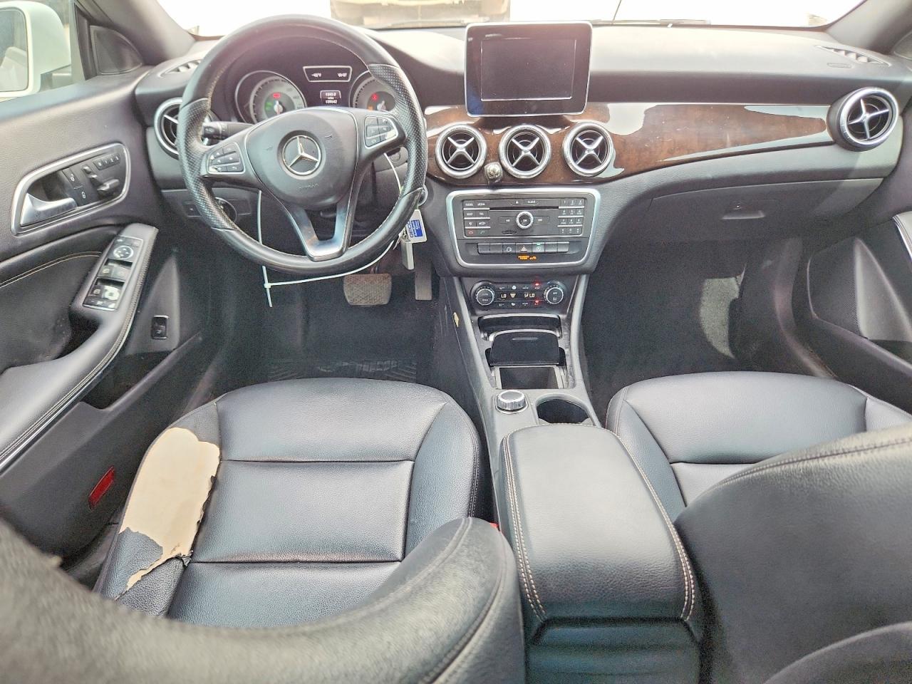 2015 Mercedes-benz Cla 250 White vin: WDDSJ4EBXFN186185