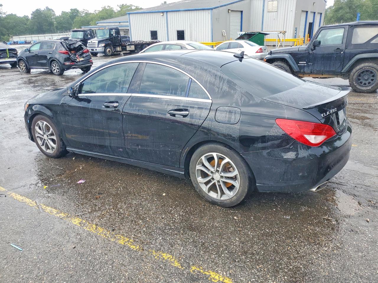 2015 Mercedes-benz Cla 250 Black vin: WDDSJ4EBXFN194626