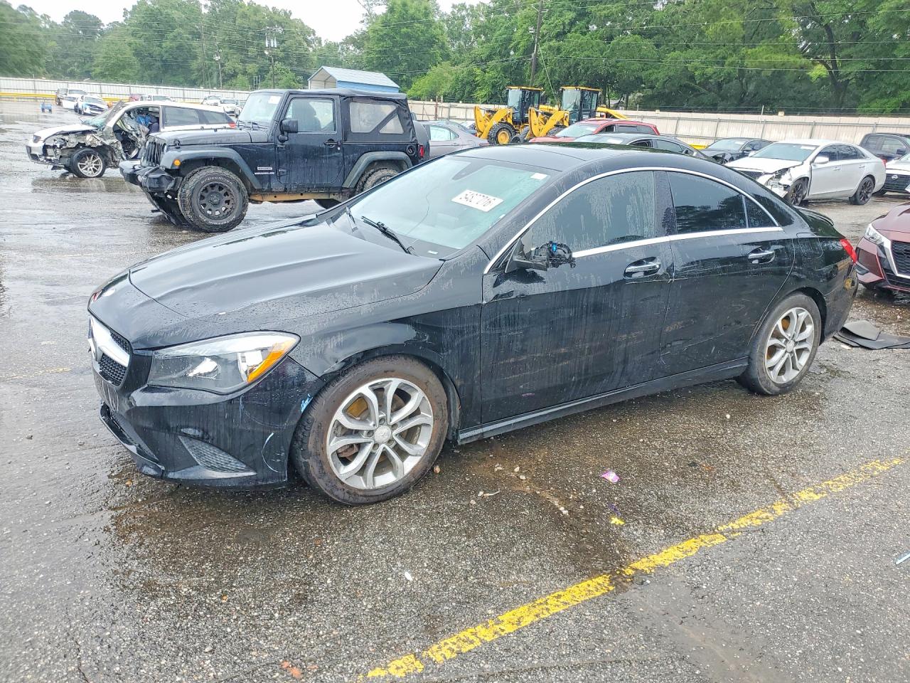 2015 Mercedes-benz Cla 250 Black vin: WDDSJ4EBXFN194626