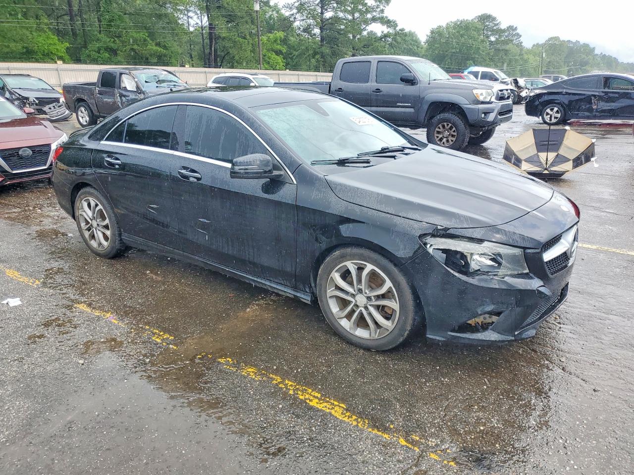 2015 Mercedes-benz Cla 250 Black vin: WDDSJ4EBXFN194626