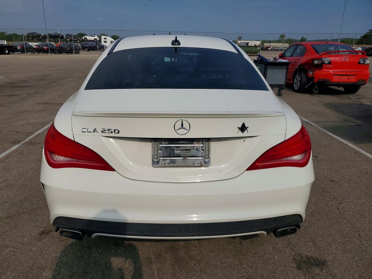 2015 Mercedes-benz Cla 250 White vin: WDDSJ4EBXFN239399