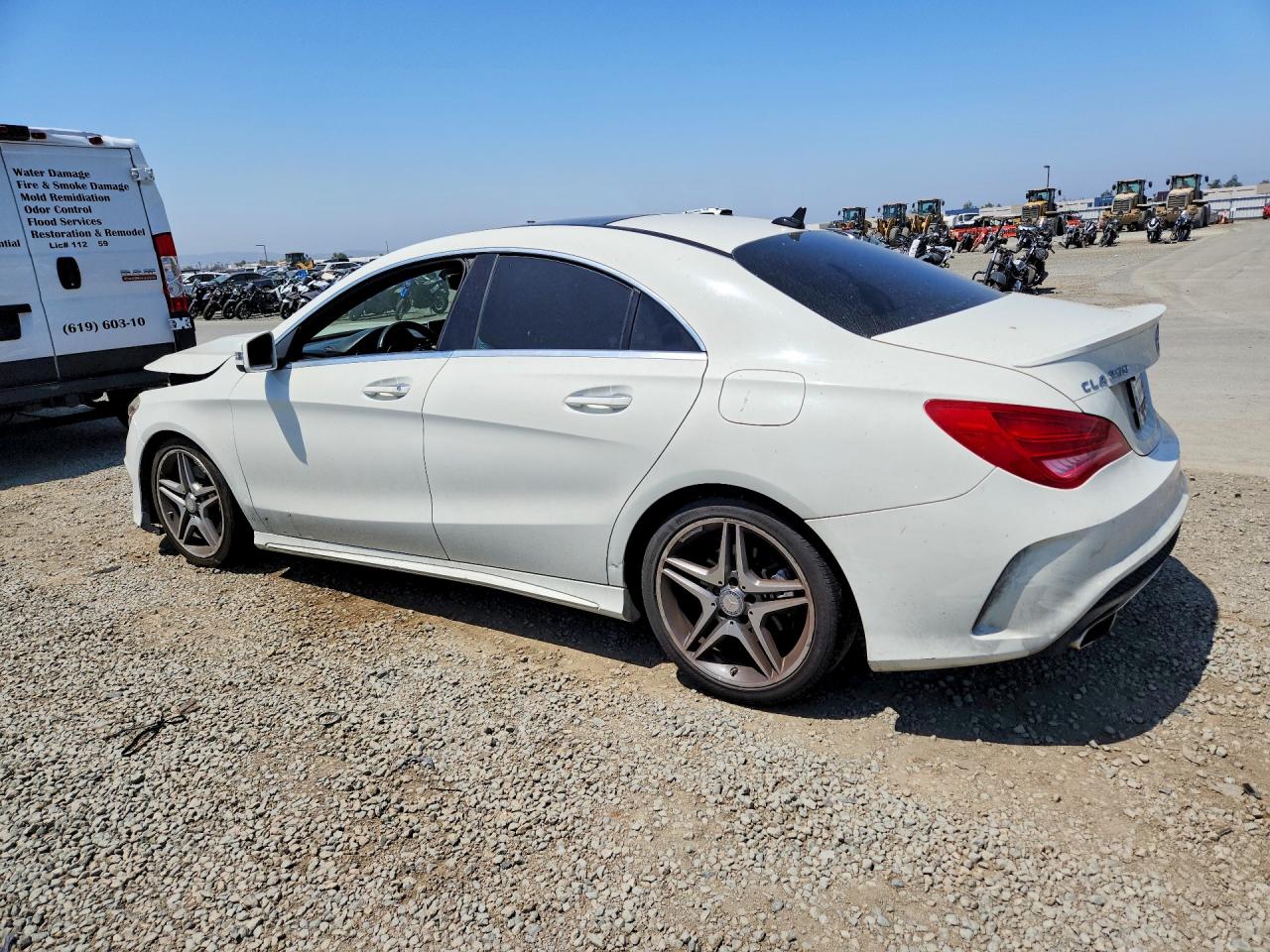 2015 Mercedes-benz Cla 250 White vin: WDDSJ4EBXFN279658