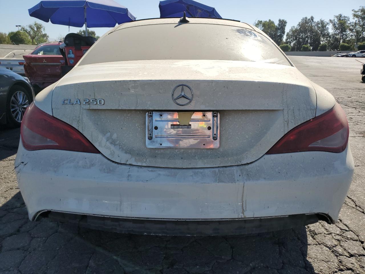 2018 Mercedes-benz Cla 250 White vin: WDDSJ4EBXJN525651