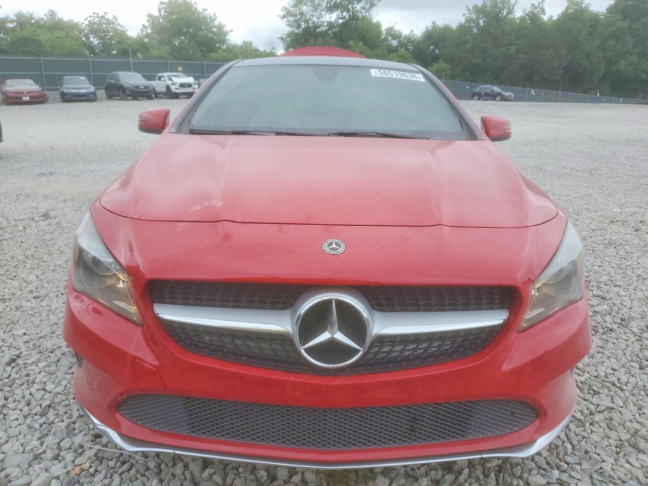 2018 Mercedes-benz Cla 250 Red vin: WDDSJ4EBXJN680720