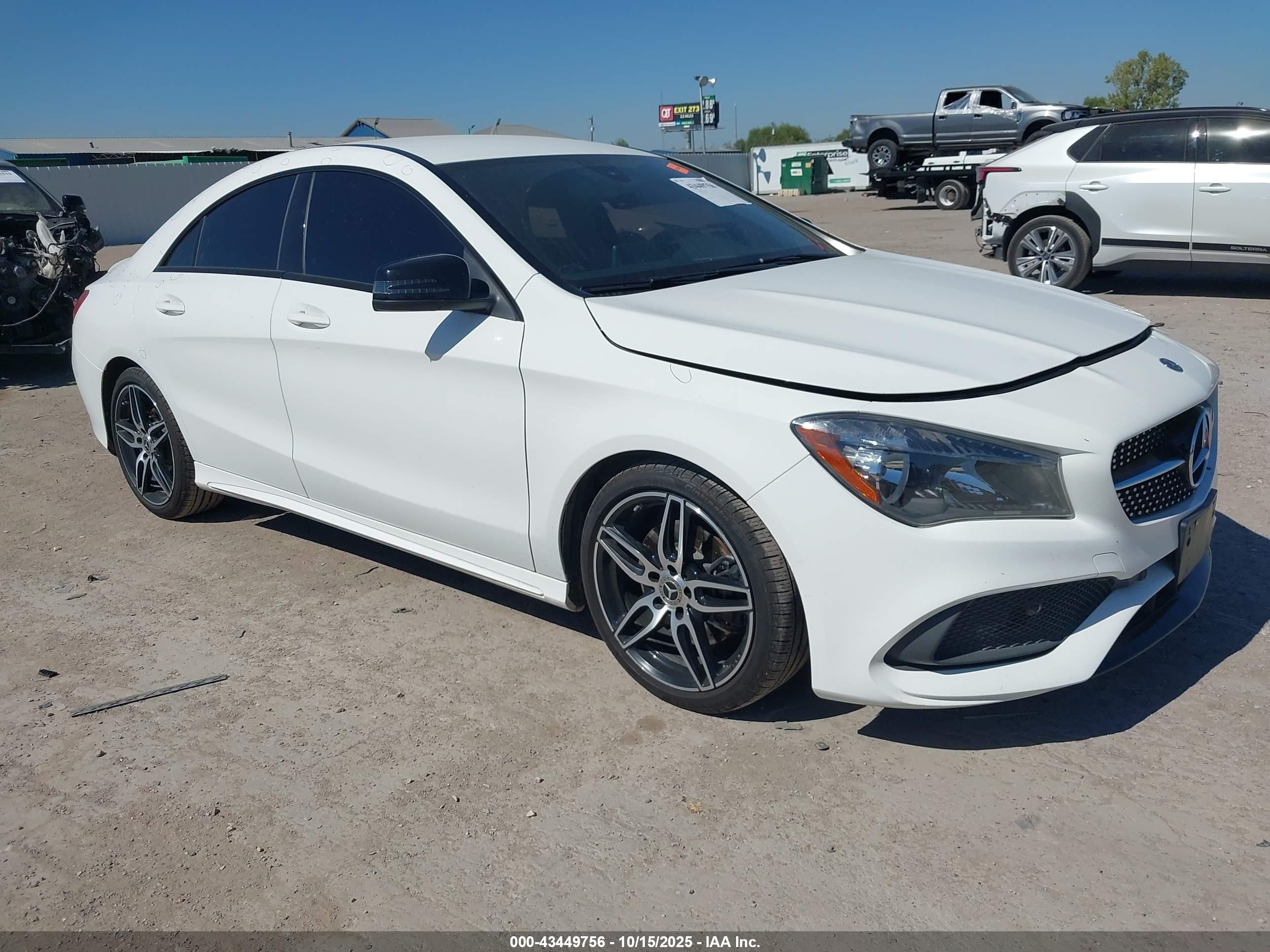 2019 Mercedes-benz Cla 250   Black vin: WDDSJ4EBXKN761377